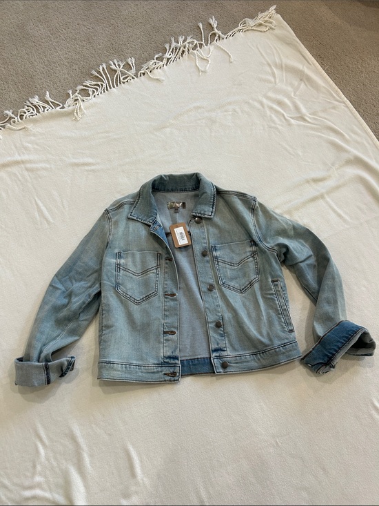 Kut from the Kloth Jackets & Blazers - Kut from the Kloth Light Blue Denim Jacket